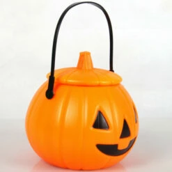 Halloween Plastic Pumpkin Lantern Light Candy Bag -Cosplay Cove Shop 11