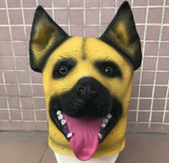 Dog German Shepard Mask Costume
