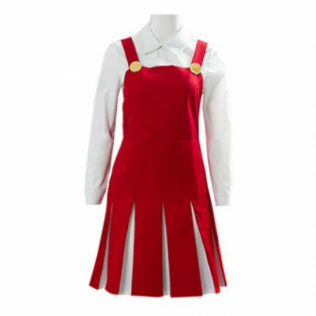 My Hero Academia Eri Red Dress Cosplay Costume 3 My Hero Academia Eri Red Dress Cosplay Costume - Image 3