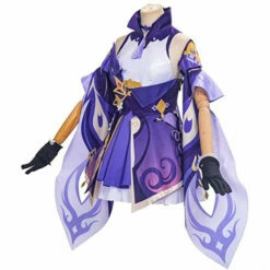 Genshin Impact Keqing Cosplay Costume