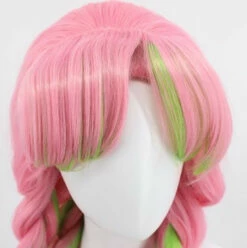 Demon Slayer Kanroji Mitsuri Pink Green Wig -Cosplay Cove Shop 54127 4