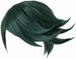 Jojo's Bizarre Adventure Rohan Kishibe Green Short Wig