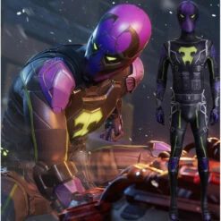 Spider-Man Miles Morales Aaron Davis Prowler Suit Costume -Cosplay Cove Shop 856224