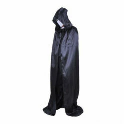 Halloween Elegant Fancy Dress Cloak Costume Size 170cm -Cosplay Cove Shop cloak black
