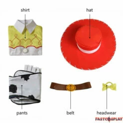 Toy Story Jessie Complete Cosplay Costume -Cosplay Cove Shop hlw cplt jessie