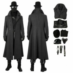 Spider-Man Noir Into The Spider-Verse Cosplay Costume -Cosplay Cove Shop hlw cplt spidernoir 6