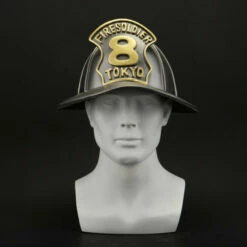 Fire Force Cosplay Fireman Helmet -Cosplay Cove Shop hlw helmet fireforce 4