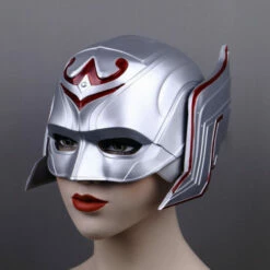 Mighty Thor Jane Foster Thor 4 Love And Thunder Marvel Cosplay Helmet -Cosplay Cove Shop hlw helmet thorjane 1
