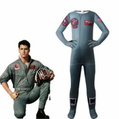 Pete Mitchell Top Gun Maverick Lycra Cosplay Costume