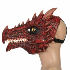 Fire Dragon Mask Cosplay Costume -Cosplay Cove Shop hlw mask firedragon 1