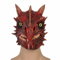 Fire Dragon Mask Cosplay Costume