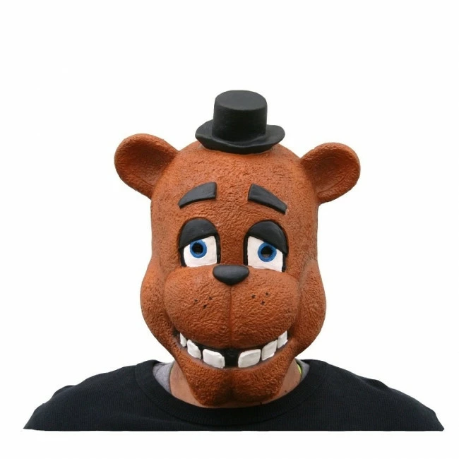 Freddy Five Nights At Freddy's Cosplay Costume Mask 1 Freddy Five Nights At Freddy's Cosplay Costume Mask