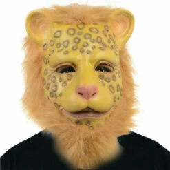 Front Page 38 Leopard Lion Mask Cosplay Costume