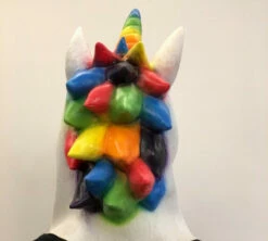Rainbow Unicorn Mask 5 Rainbow Unicorn Mask -Cosplay Cove Shop hlw mask rainbowunicorn