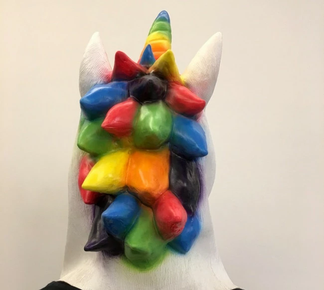 Rainbow Unicorn Mask 3 Rainbow Unicorn Mask - Image 3