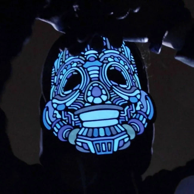 Outline Y Robot LED Mask 2 Outline Y Robot LED Mask - Image 2