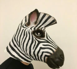 Zebra Mask Costume -Cosplay Cove Shop hlw mask zebra 2