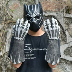 Black Panther Glove Set -Cosplay Cove Shop hlw prop blackpangloves 2