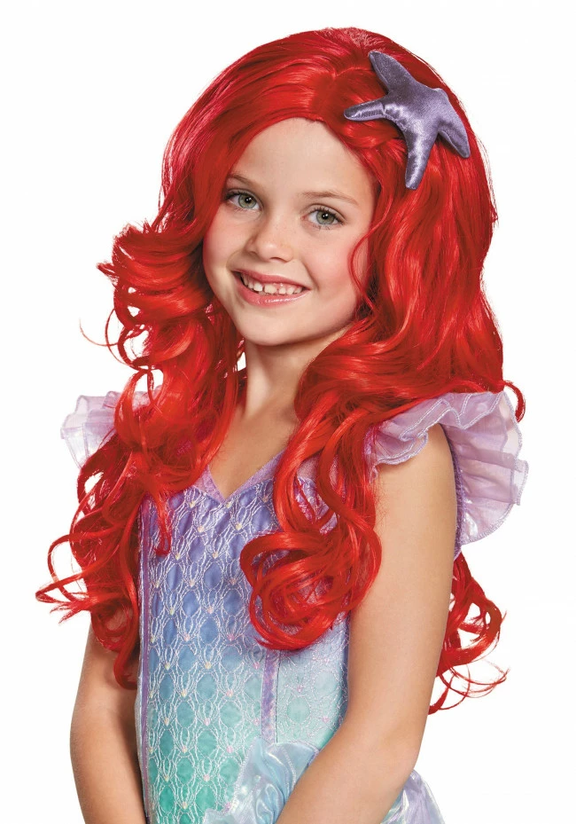 Ariel Hair Wig For Girls 1 Ariel Hair Wig For Girls
