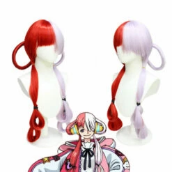 Uta One Piece Film Red Cosplay Wig