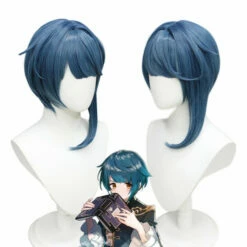 Xingqiu Genshin Impact Cosplay Wig