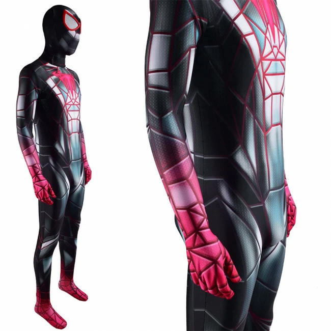 Spider-Man Miles Morales 2021 Programmable Matter Suit Cosplay Costume 7 Spider-Man Miles Morales 2021 Programmable Matter Suit Cosplay Costume - Image 7